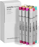 Stylefile Brush Marker 12 Piece Multi Set 19