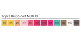 Stylefile Brush Marker 12 Piece Multi Set 19