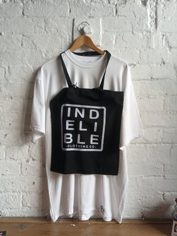 Indelible Hand Mixed Tee (White)