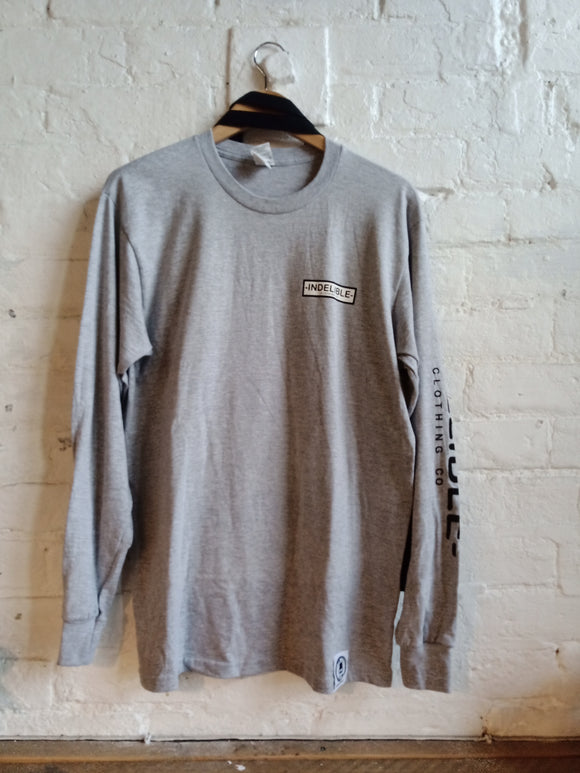 Indelible Long Sleeve Tee & Tote Pack (Grey)
