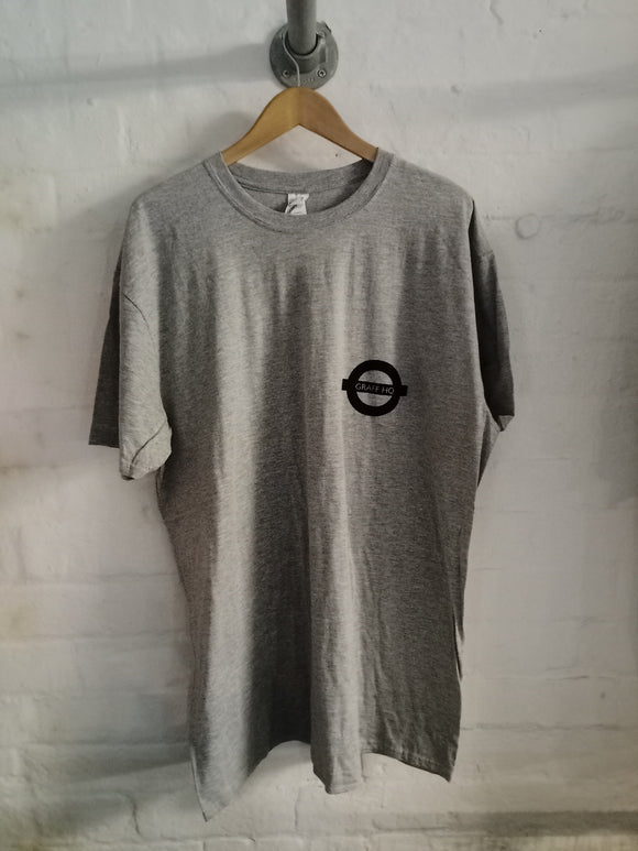 GraffHQ Underground Logo T-Shirt - Grey