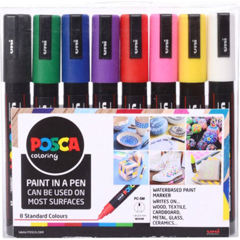 Posca 5M Set Of 8