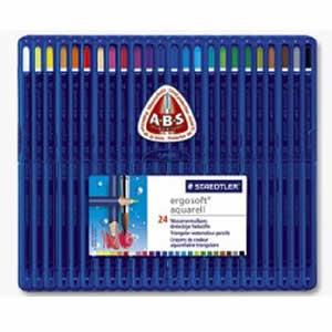 Staedtler Ergosoft Aquarell 156 SB24 Watercolour 24 Pencil Box Set