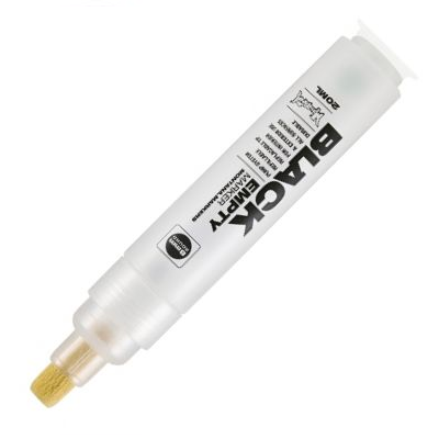 Montana Black 8mm Round-Tipped Marker (Empty)